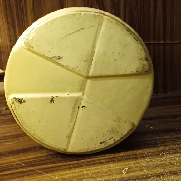 Vintage mcm McCoy pottery butter churn farmhouse cookie jar - Picture 4 of 6